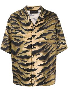 Dsquared2 рубашка с тигровым принтом