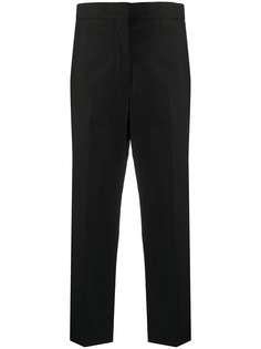 Jil Sander укороченные брюки кроя слим