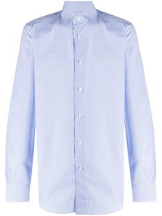 Brioni полосатая рубашка стандартного кроя