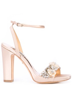 Badgley Mischka декорированные босоножки Alexa