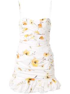 BEC + BRIDGE платье мини Colette с цветочным принтом