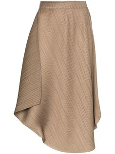 Pleats Please Issey Miyake плиссированная юбка миди