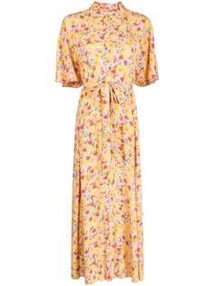 byTiMo платье-рубашка с цветочным принтом