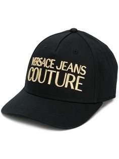 Versace Jeans Couture бейсболка с вышитым логотипом