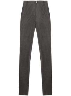 John Varvatos брюки кроя слим с завышенной талией