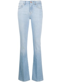 7 For All Mankind джинсы Bootcut с завышенной талией