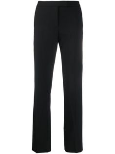 DKNY брюки прямого кроя с завышенной талией