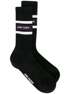 Ami Paris носки в полоску