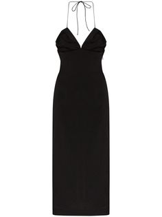 Jacquemus платье La Robe Bambino с вырезом халтер