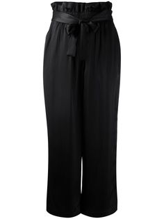 3.1 Phillip Lim атласные укороченные брюки с присборенной талией