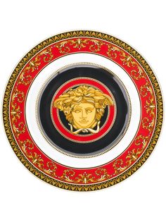 Versace Home круглая тарелка Medusa 18.5 см