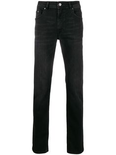 Karl Lagerfeld джинсы прямого кроя с эффектом потертости