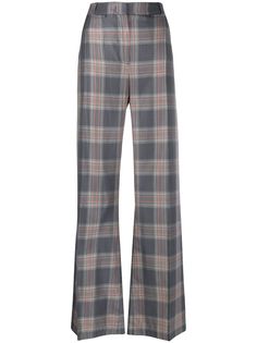 Essentiel Antwerp брюки широкого кроя в клетку