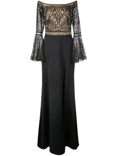 Tadashi Shoji платье без бретелей с пайетками
