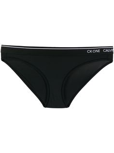 Calvin Klein Underwear трусы-брифы с логотипом на поясе