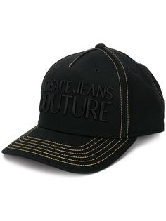 Versace Jeans Couture кепка с вышитым логотипом