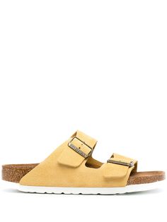 Birkenstock шлепанцы с декорированной пряжкой