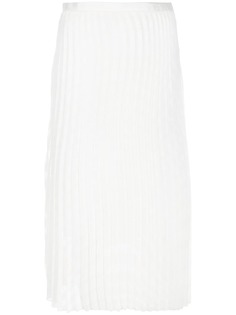 Victoria Victoria Beckham плиссированная юбка миди