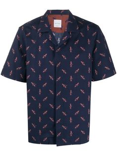 Paul Smith рубашка с принтом