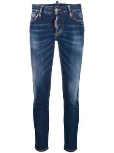 Dsquared2 укороченные джинсы Maple Leaf