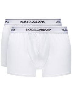 Dolce & Gabbana боксеры с логотипом на поясе