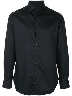 Giorgio Armani классическая однотонная рубашка