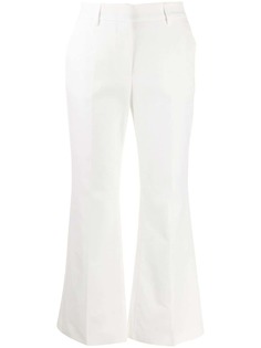 MSGM укороченные расклешенные брюки