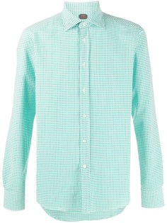 MP Massimo Piombo gingham print shirt