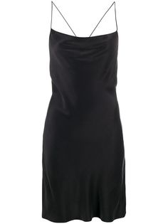 IRO Vaula draped-neck cocktail dress