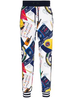 Polo Ralph Lauren спортивные брюки с принтом
