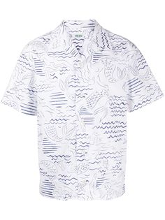 Kenzo рубашка с короткими рукавами