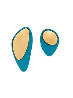 Nausheen Shah X Monica Sordo позолоченные серьги