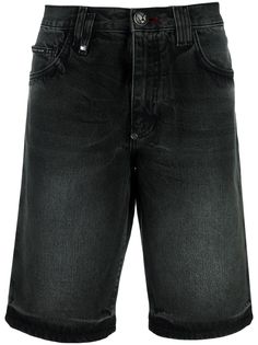 Philipp Plein джинсовые шорты Bermuda