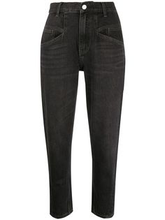 Current/Elliott укороченные джинсы с завышенной талией
