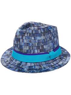 Paul Smith плетеная шляпа в стиле колор-блок