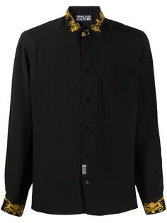 Versace Jeans Couture рубашка с длинными рукавами и принтом Baroque