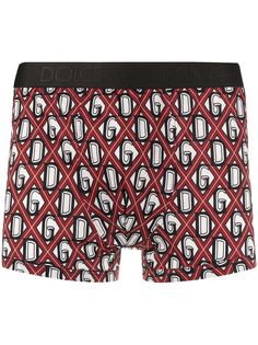 Dolce & Gabbana боксеры с принтом DG Rete