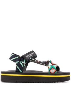 Kurt Geiger London сандалии Olivia с принтом