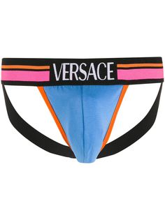 Versace трусы-джоки с логотипом