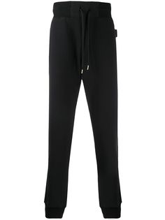 Versace Jeans Couture спортивные брюки с логотипом металлик