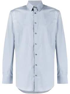 Giorgio Armani рубашка узкого кроя с длинными рукавами