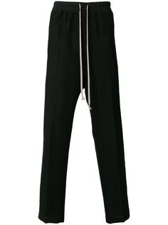 Rick Owens брюки с заниженной проймой