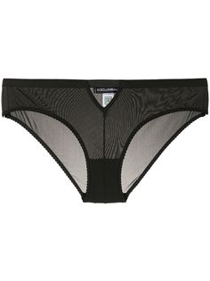 Dolce & Gabbana прозрачные трусы-брифы