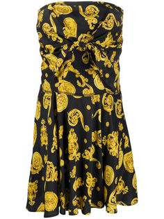 Versace Jeans Couture платье без рукавов с принтом Baroque Jewels
