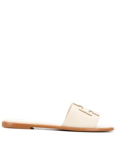 Tory Burch сандалии с вышитым логотипом