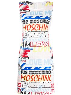 Love Moschino платье с логотипом