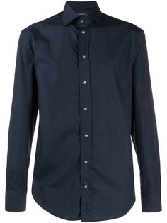 Emporio Armani рубашка узкого кроя