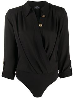 Elisabetta Franchi боди с запахом