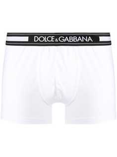 Dolce & Gabbana боксеры с логотипом на поясе