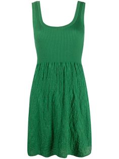 M Missoni расклешенное платье мини без рукавов